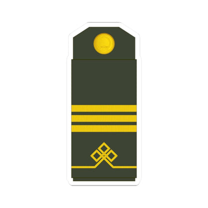 04 Mongolian Army SCP (Mongolia) (Military Rank) STICKER Vinyl Kiss-Cut Decal 2 Inch White - The Sticker Space