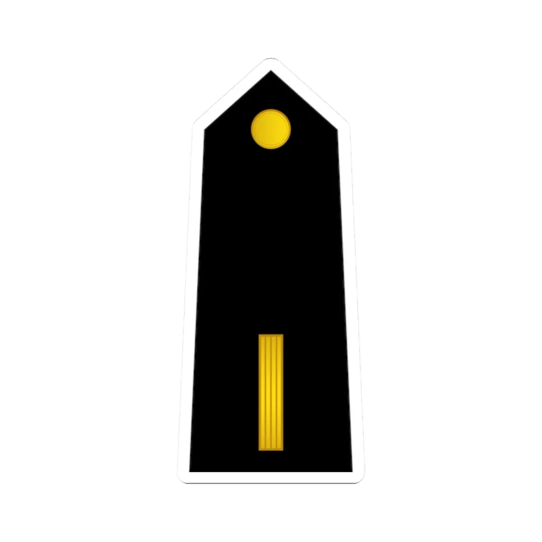 04 Somali Navy WO1 (Mali) (Military Rank) STICKER Vinyl Kiss-Cut Decal 2 Inch White - The Sticker Space