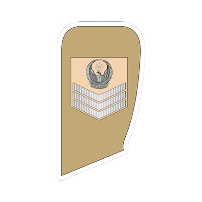04 UAEA SFC (United Arab Emirates) (Military Rank) STICKER Vinyl Kiss-Cut Decal 3 Inch White - The Sticker Space