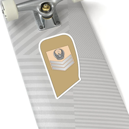 04 UAEA SFC (United Arab Emirates) (Military Rank) STICKER Vinyl Kiss-Cut Decal - The Sticker Space