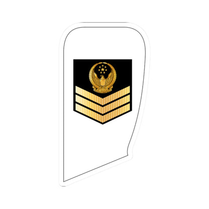 04 UAEN SFC (United Arab Emirates) (Military Rank) STICKER Vinyl Kiss-Cut Decal 2 Inch White - The Sticker Space