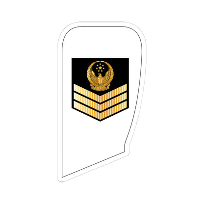 04 UAEN SFC (United Arab Emirates) (Military Rank) STICKER Vinyl Kiss-Cut Decal 4 Inch White - The Sticker Space
