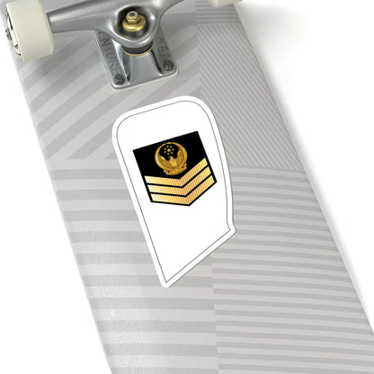 04 UAEN SFC (United Arab Emirates) (Military Rank) STICKER Vinyl Kiss-Cut Decal - The Sticker Space