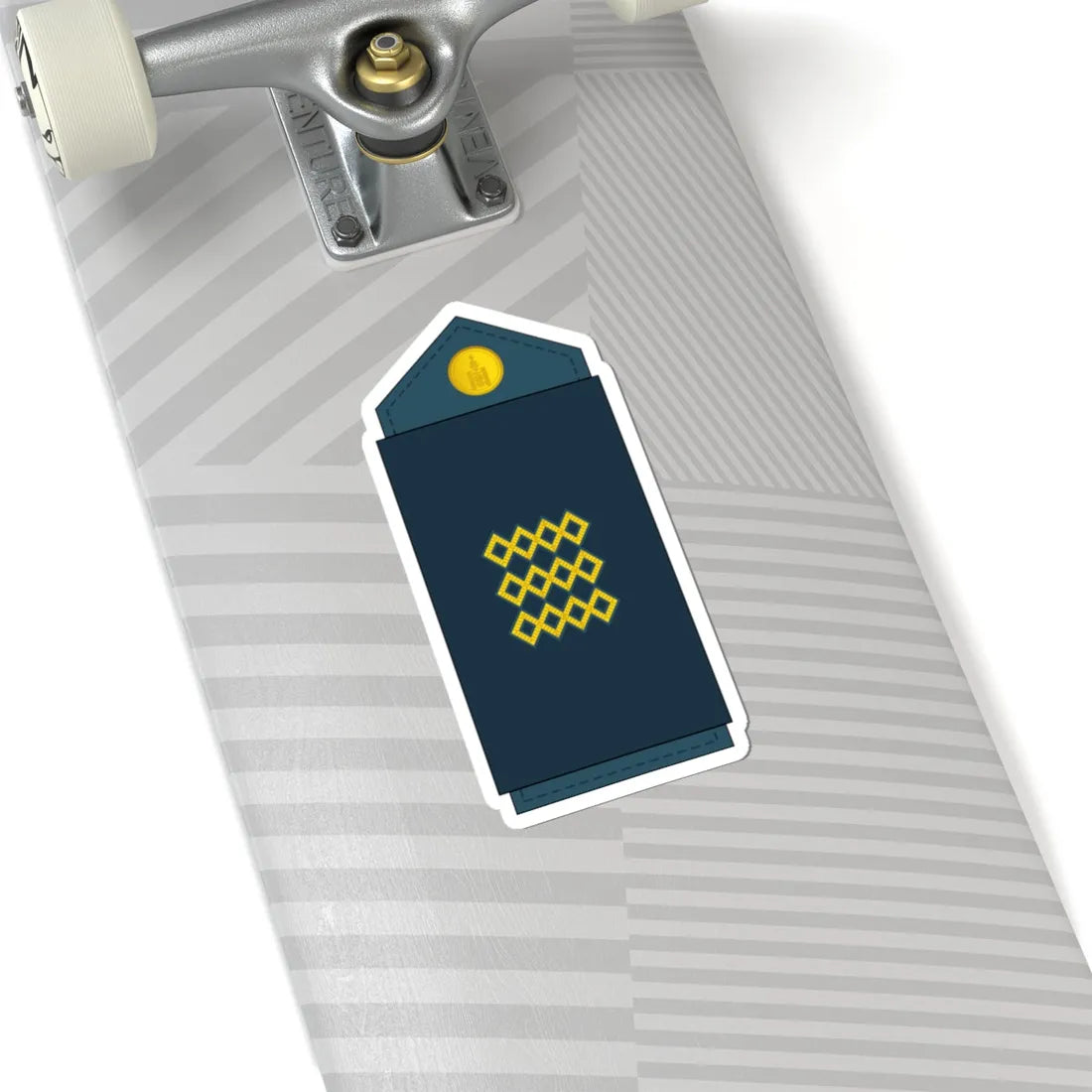 04.Mongolian Air Force SGT (Mongolia) (Military Rank) STICKER Vinyl Kiss-Cut Decal - The Sticker Space