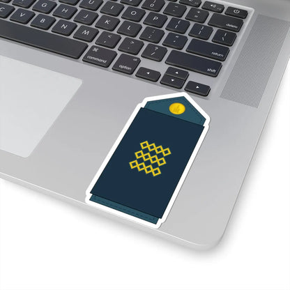 04.Mongolian Air Force SGT (Mongolia) (Military Rank) STICKER Vinyl Kiss-Cut Decal - The Sticker Space