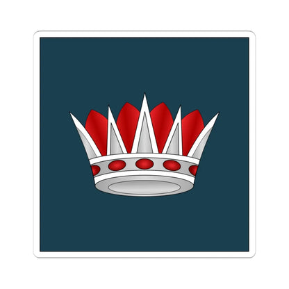 04.RBAF MSG (Bahrain) (Military Rank) STICKER Vinyl Kiss-Cut Decal 4 Inch White - The Sticker Space