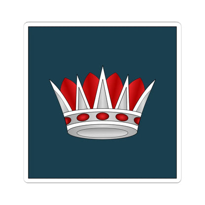 04.RBAF MSG (Bahrain) (Military Rank) STICKER Vinyl Kiss-Cut Decal 6 Inch White - The Sticker Space