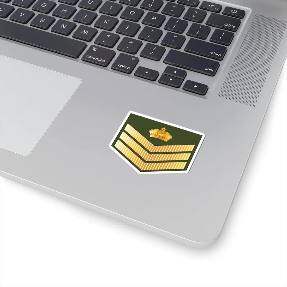 04.RBrLF SSG (Brunei) (Military Rank) STICKER Vinyl Kiss-Cut Decal - The Sticker Space