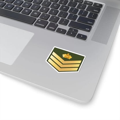 04.RBrLF SSG (Brunei) (Military Rank) STICKER Vinyl Kiss-Cut Decal - The Sticker Space