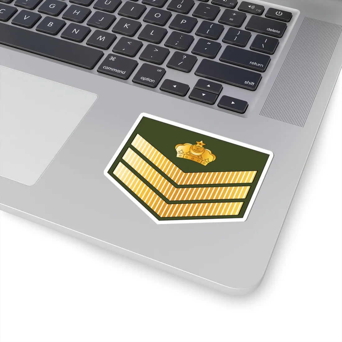 04.RBrLF SSG (Brunei) (Military Rank) STICKER Vinyl Kiss-Cut Decal - The Sticker Space