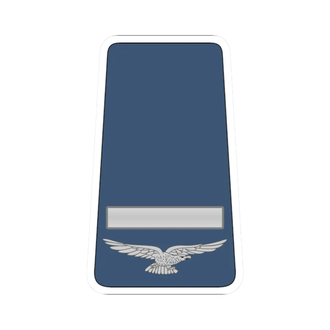 05. JAF WO (Jordan) (Military Rank) STICKER Vinyl Kiss-Cut Decal 2 Inch White - The Sticker Space