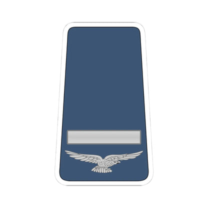 05. JAF WO (Jordan) (Military Rank) STICKER Vinyl Kiss-Cut Decal 4 Inch White - The Sticker Space