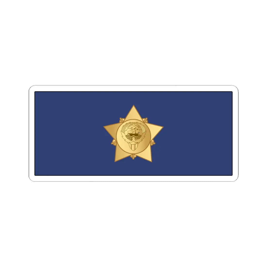 05. KAF WO (Kuwait) (Military Rank) STICKER Vinyl Kiss-Cut Decal 4 Inch White - The Sticker Space