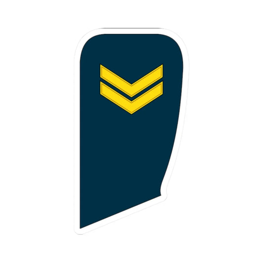 05 Lithuania Air Force SGT (Lithuania) (Military Rank) STICKER Vinyl Kiss-Cut Decal 2 Inch White - The Sticker Space