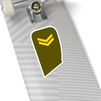 05 Lithuania Army SGT (Lithuania) (Military Rank) STICKER Vinyl Kiss-Cut Decal - The Sticker Space