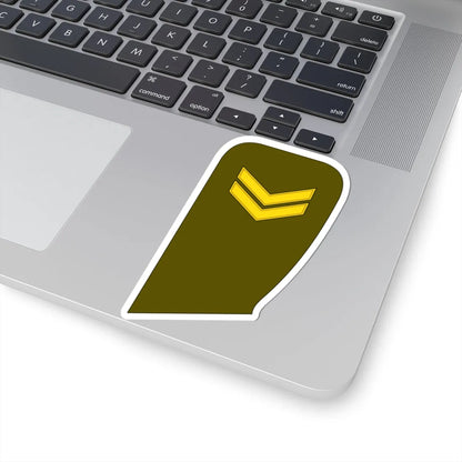 05 Lithuania Army SGT (Lithuania) (Military Rank) STICKER Vinyl Kiss-Cut Decal - The Sticker Space