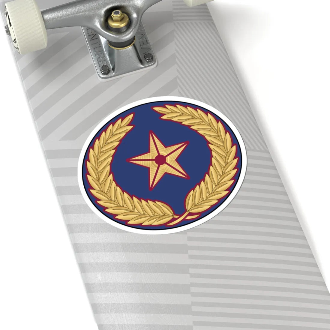 05. QEAF WO2 (Qatar) (Military Rank) STICKER Vinyl Kiss-Cut Decal - The Sticker Space