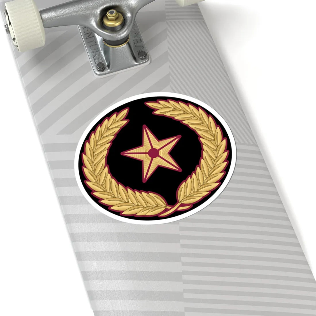 05. QENF WO2 (Qatar) (Military Rank) STICKER Vinyl Kiss-Cut Decal - The Sticker Space