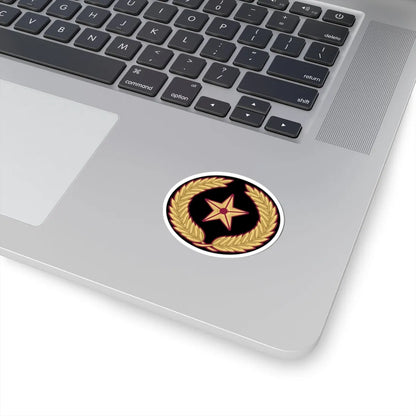 05. QENF WO2 (Qatar) (Military Rank) STICKER Vinyl Kiss-Cut Decal - The Sticker Space