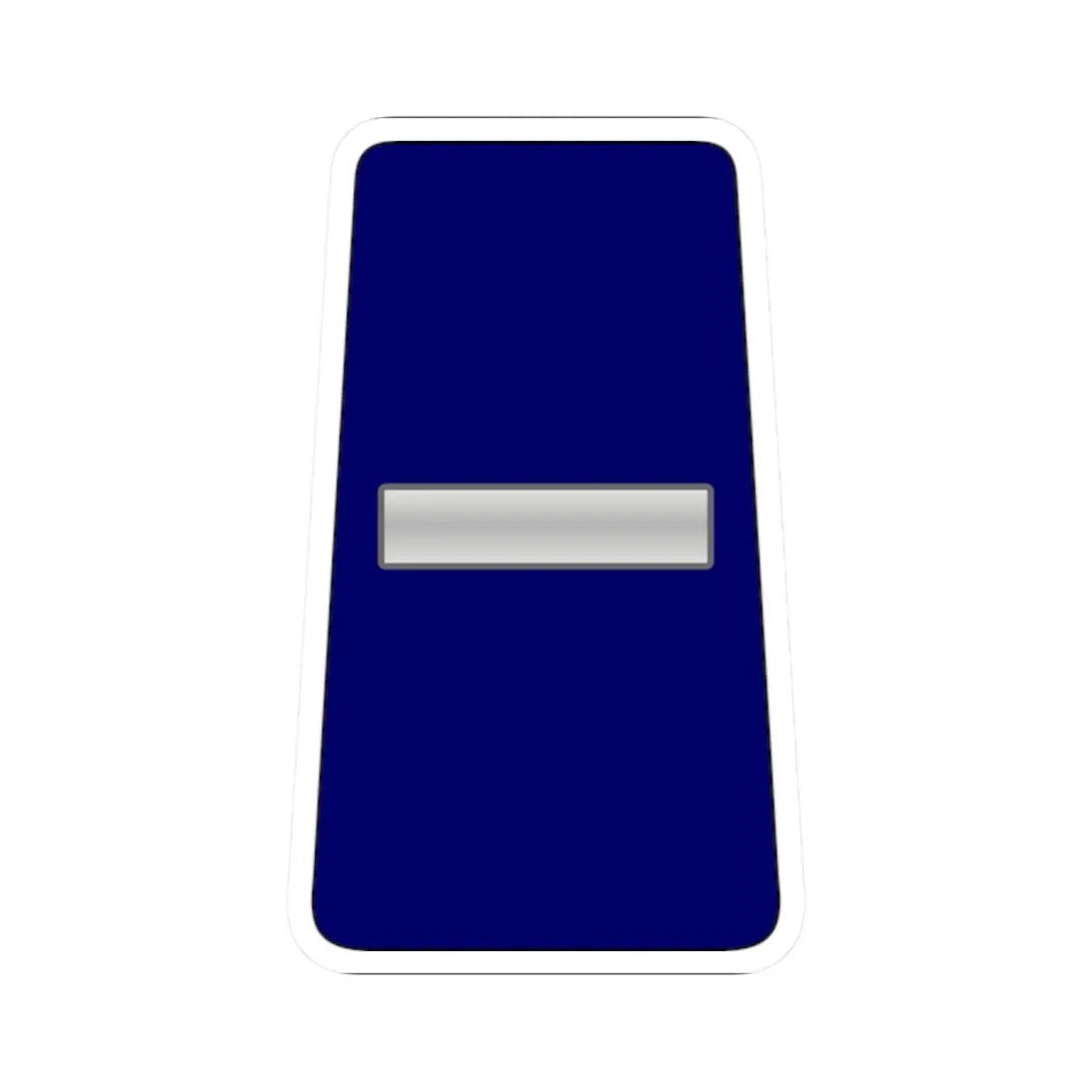 05. RJN WO2 (Jordan) (Military Rank) STICKER Vinyl Kiss-Cut Decal 2 Inch White - The Sticker Space
