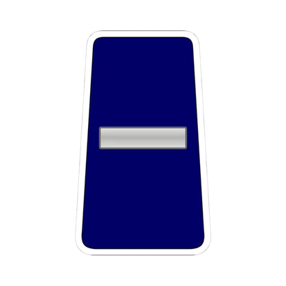 05. RJN WO2 (Jordan) (Military Rank) STICKER Vinyl Kiss-Cut Decal 4 Inch White - The Sticker Space