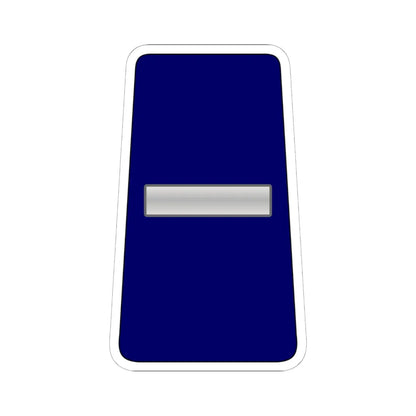 05. RJN WO2 (Jordan) (Military Rank) STICKER Vinyl Kiss-Cut Decal 6 Inch White - The Sticker Space