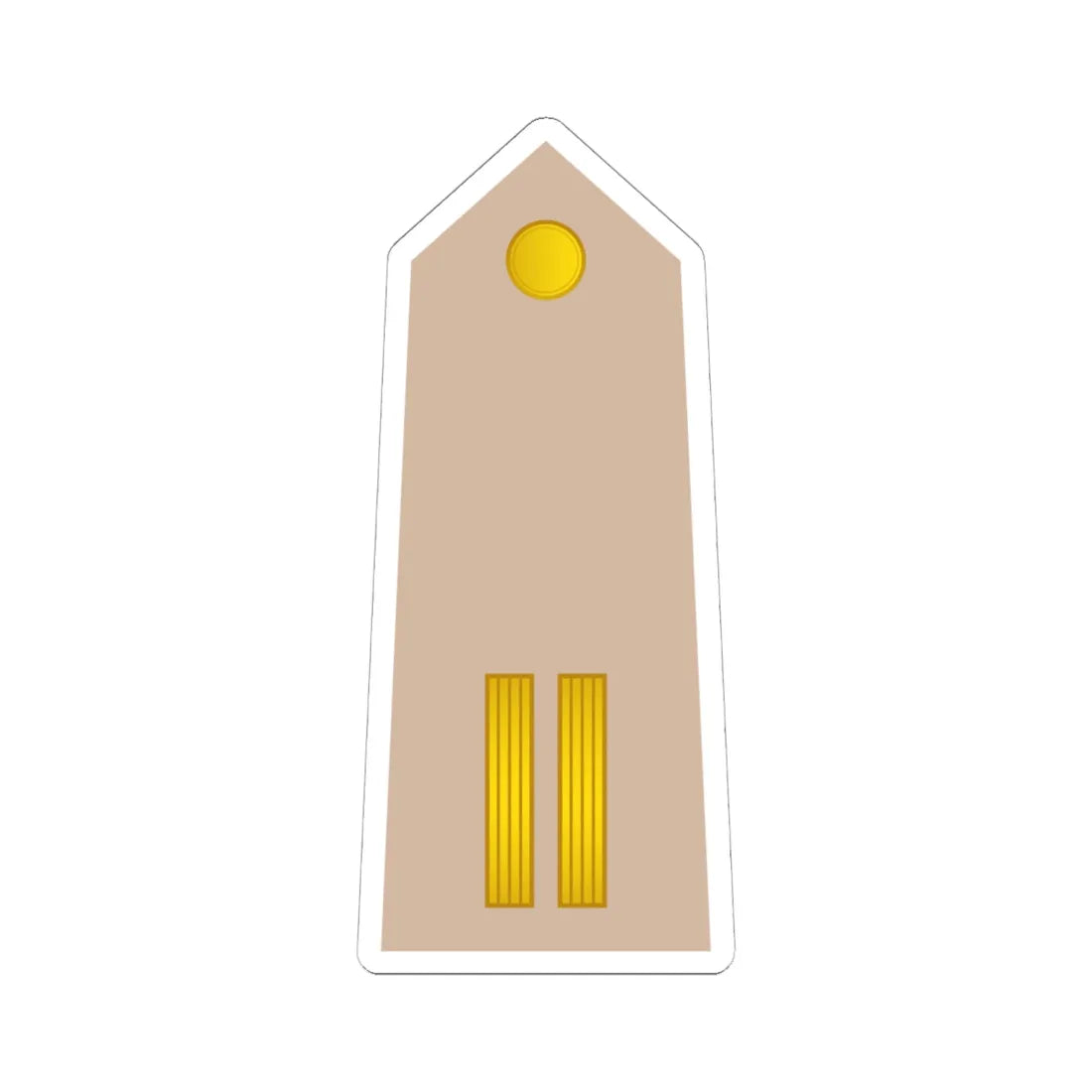 05 Somali Army WO2 (Mali) (Military Rank) STICKER Vinyl Kiss-Cut Decal 6 Inch White - The Sticker Space