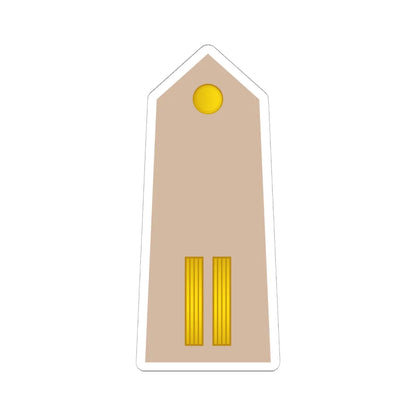 05 Somali Army WO2 (Mali) (Military Rank) STICKER Vinyl Kiss-Cut Decal 6 Inch White - The Sticker Space