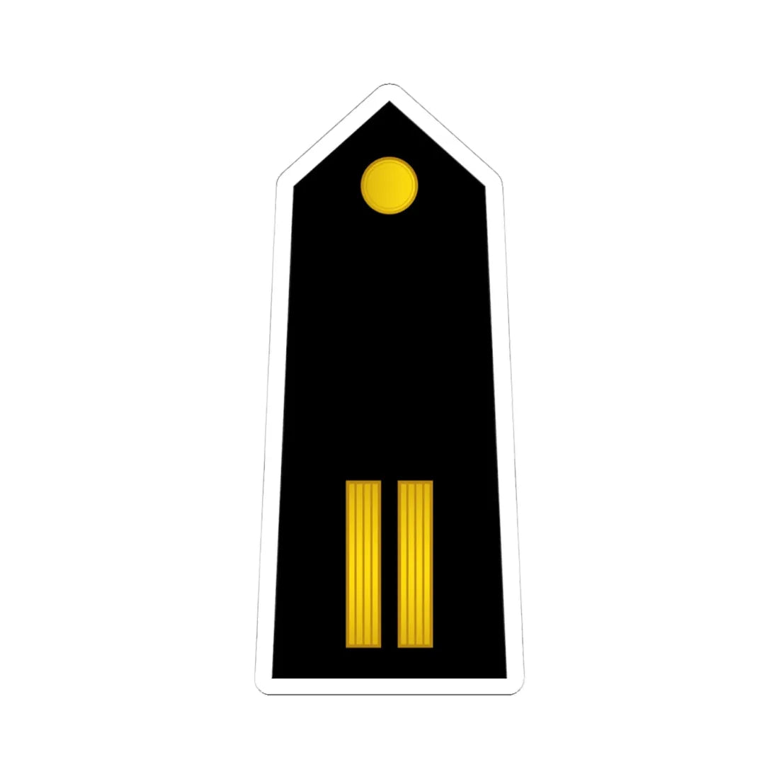 05 Somali Navy WO2 (Mali) (Military Rank) STICKER Vinyl Kiss-Cut Decal 4 Inch White - The Sticker Space