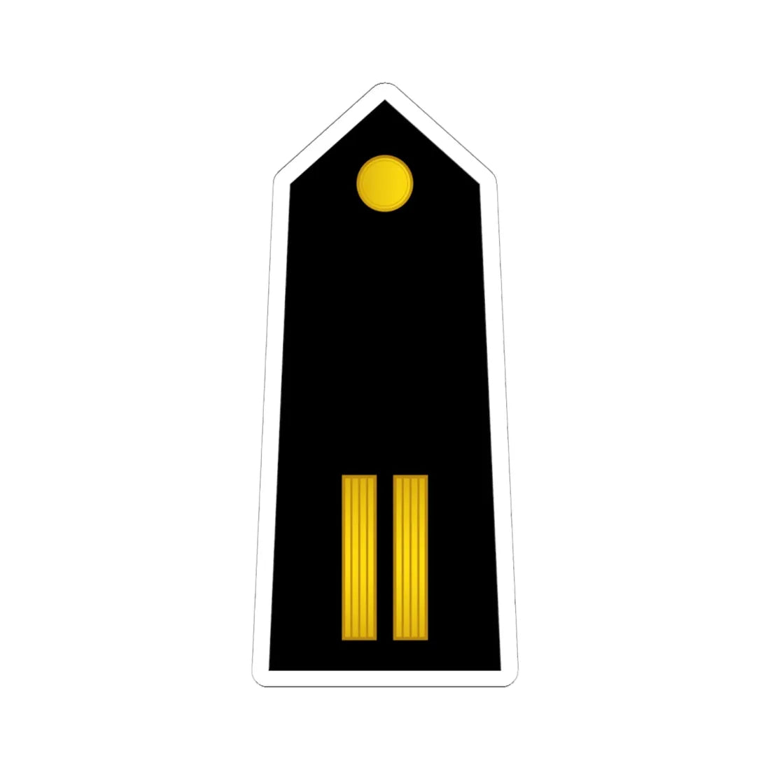 05 Somali Navy WO2 (Mali) (Military Rank) STICKER Vinyl Kiss-Cut Decal 6 Inch White - The Sticker Space