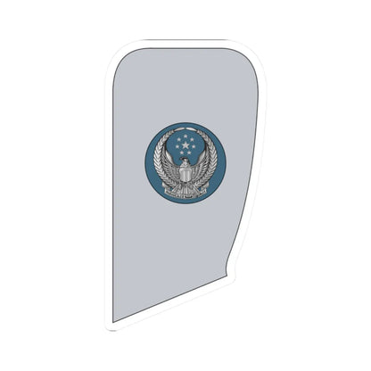 05 UAEAF MSG (United Arab Emirates) (Military Rank) STICKER Vinyl Kiss-Cut Decal 2 Inch White - The Sticker Space