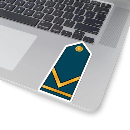 05.AlgAF MSG (Algeria) (Military Rank) STICKER Vinyl Kiss-Cut Decal - The Sticker Space