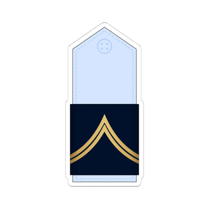 05.Moroccan Air Force SSG (Morocco) (Military Rank) STICKER Vinyl Kiss-Cut Decal 6 Inch White - The Sticker Space