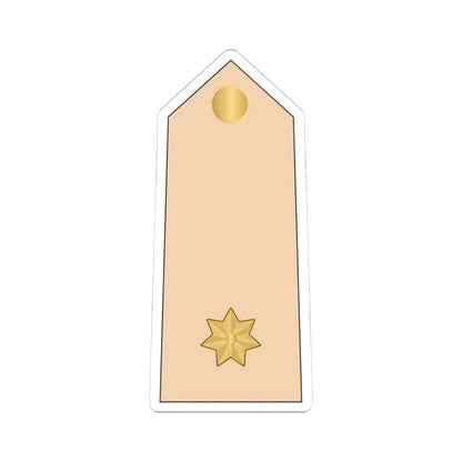 05.RBLF 2LT (Bahrain) (Military Rank) STICKER Vinyl Kiss-Cut Decal 4 Inch White - The Sticker Space