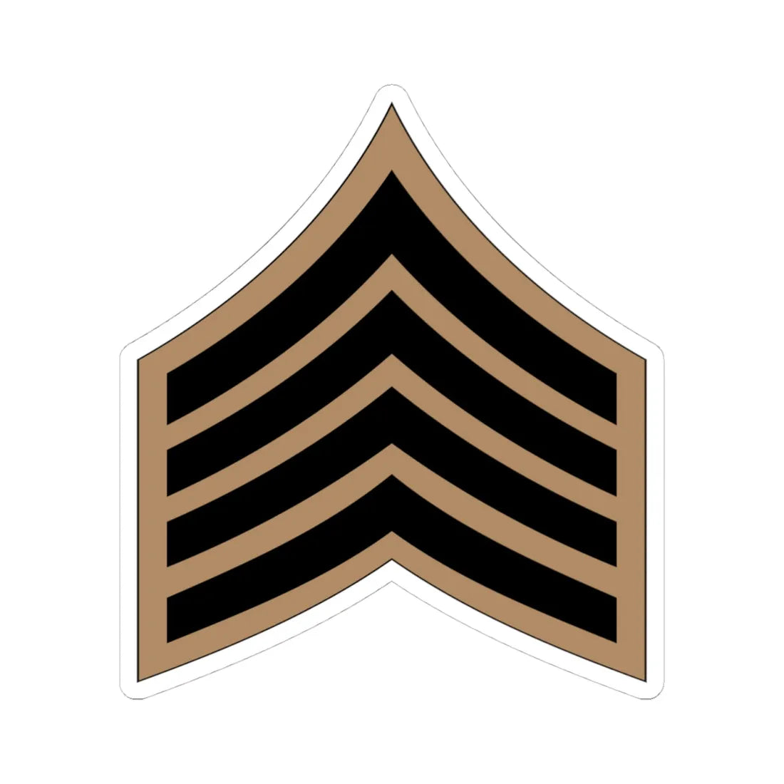 05.RSA SSG (Saudi Arabia) (Military Rank) STICKER Vinyl Kiss-Cut Decal 4 Inch White - The Sticker Space