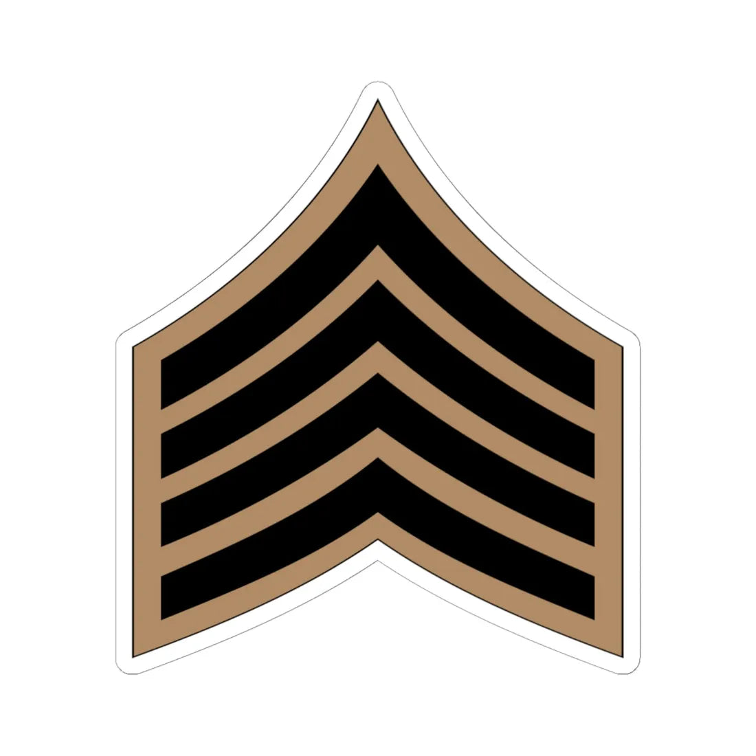 05.RSA SSG (Saudi Arabia) (Military Rank) STICKER Vinyl Kiss-Cut Decal 6 Inch White - The Sticker Space