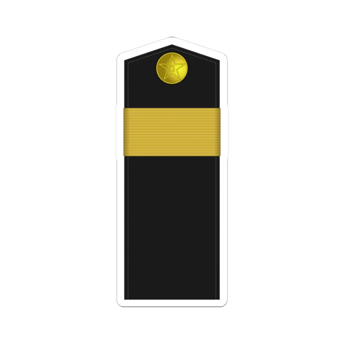 05W PLA Navy Hǎijūn shàng shì Type 55 (China) (Military Rank) STICKER Vinyl Kiss-Cut Decal 3 Inch White - The Sticker Space
