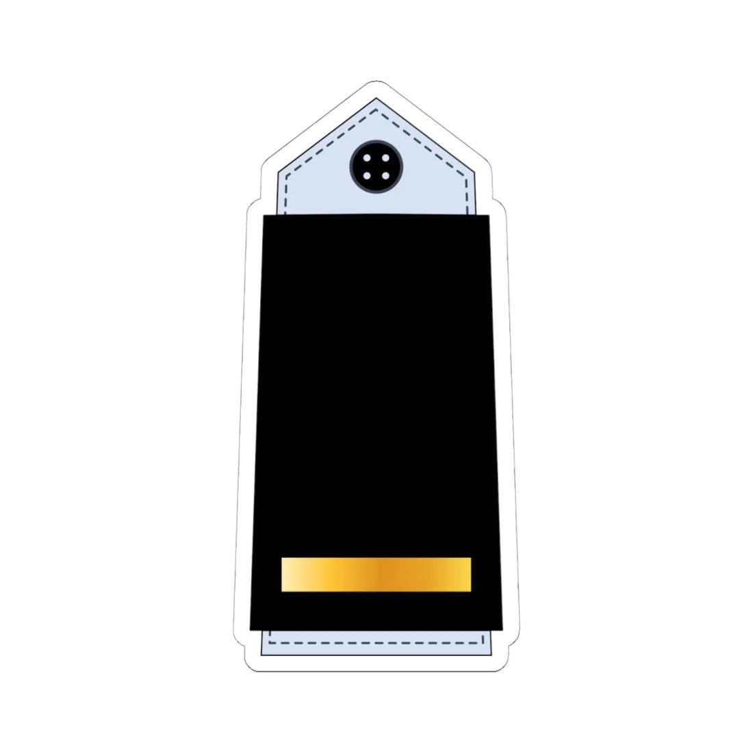 05.YN WO (Yemen) (Military Rank) STICKER Vinyl Kiss-Cut Decal 6 Inch White - The Sticker Space