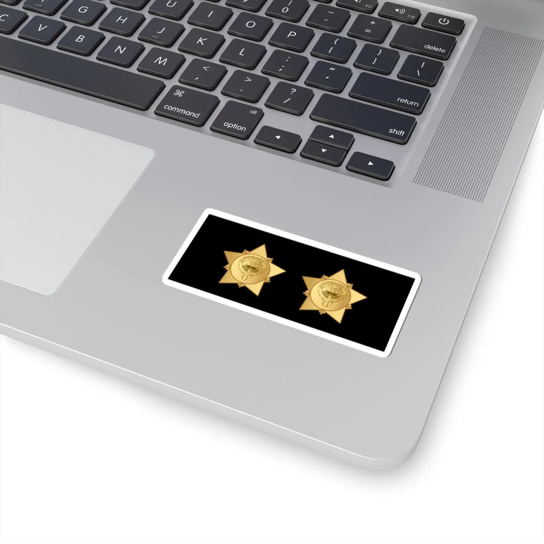06. KNF CWO (Kuwait) (Military Rank) STICKER Vinyl Kiss-Cut Decal - The Sticker Space