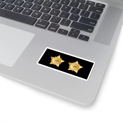06. KNF CWO (Kuwait) (Military Rank) STICKER Vinyl Kiss-Cut Decal - The Sticker Space