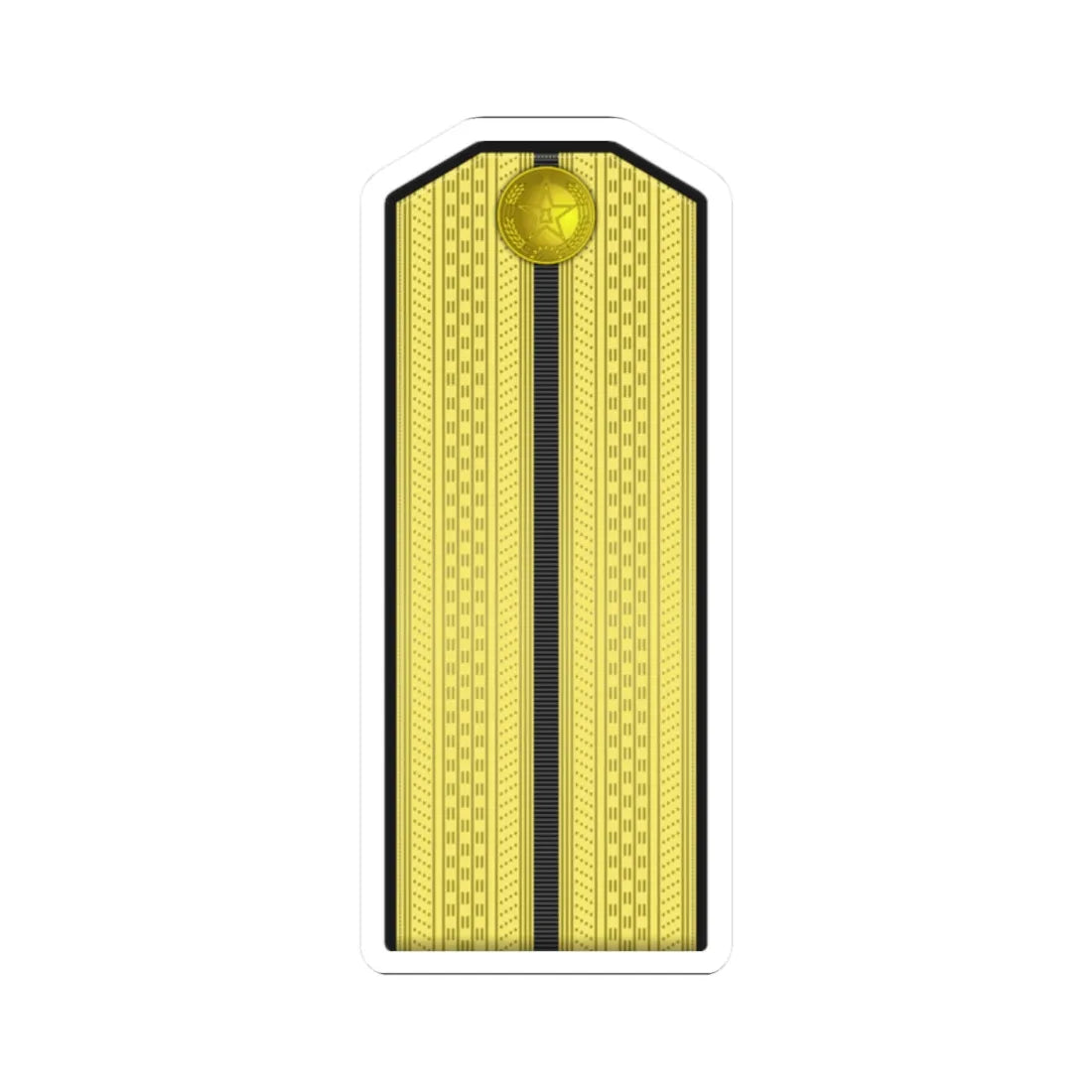 06 PLA Navy Hǎijūn zhǔnwèi Type 55 (China) (Military Rank) STICKER Vinyl Kiss-Cut Decal 2 Inch White - The Sticker Space