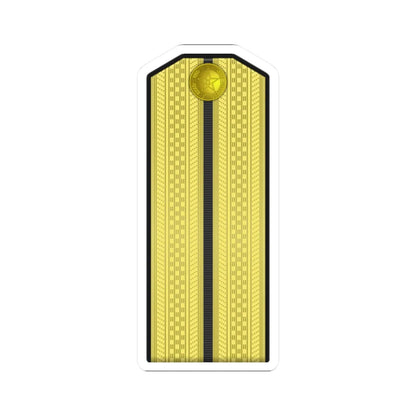 06 PLA Navy Hǎijūn zhǔnwèi Type 55 (China) (Military Rank) STICKER Vinyl Kiss-Cut Decal 2 Inch White - The Sticker Space