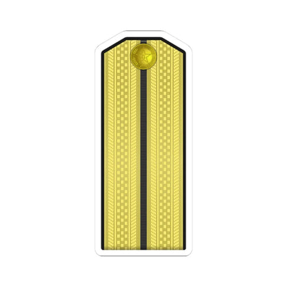 06 PLA Navy Hǎijūn zhǔnwèi Type 55 (China) (Military Rank) STICKER Vinyl Kiss-Cut Decal 3 Inch White - The Sticker Space
