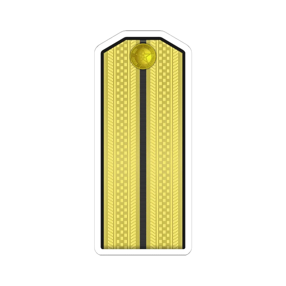 06 PLA Navy Hǎijūn zhǔnwèi Type 55 (China) (Military Rank) STICKER Vinyl Kiss-Cut Decal 6 Inch White - The Sticker Space