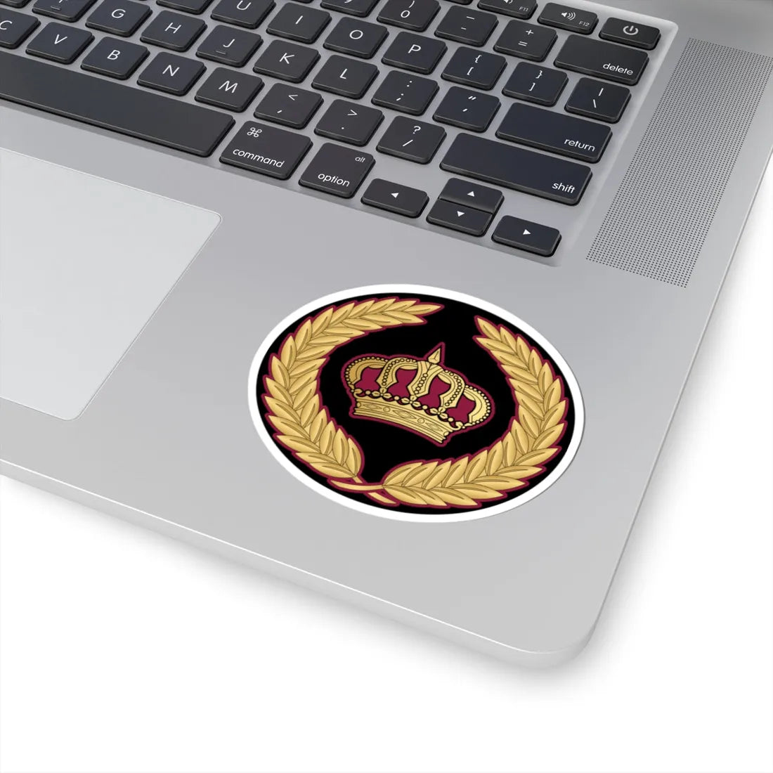 06. QENF WO1 (Qatar) (Military Rank) STICKER Vinyl Kiss-Cut Decal - The Sticker Space