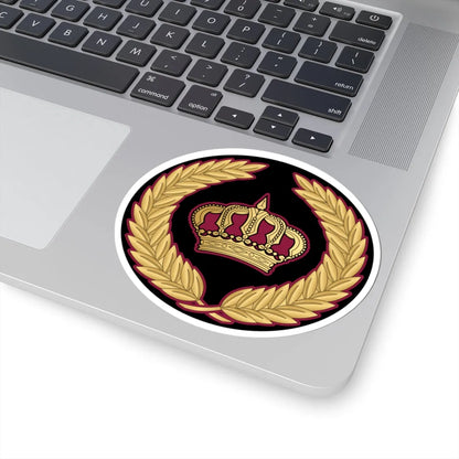 06. QENF WO1 (Qatar) (Military Rank) STICKER Vinyl Kiss-Cut Decal - The Sticker Space