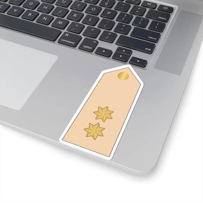 06 RBLF 1LT (Bahrain) (Military Rank) STICKER Vinyl Kiss-Cut Decal - The Sticker Space