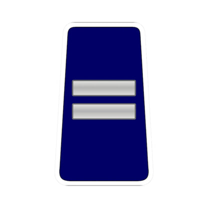 06. RJN WO1 (Jordan) (Military Rank) STICKER Vinyl Kiss-Cut Decal 2 Inch White - The Sticker Space