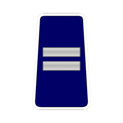 06. RJN WO1 (Jordan) (Military Rank) STICKER Vinyl Kiss-Cut Decal 3 Inch White - The Sticker Space