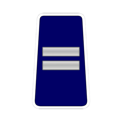 06. RJN WO1 (Jordan) (Military Rank) STICKER Vinyl Kiss-Cut Decal 4 Inch White - The Sticker Space